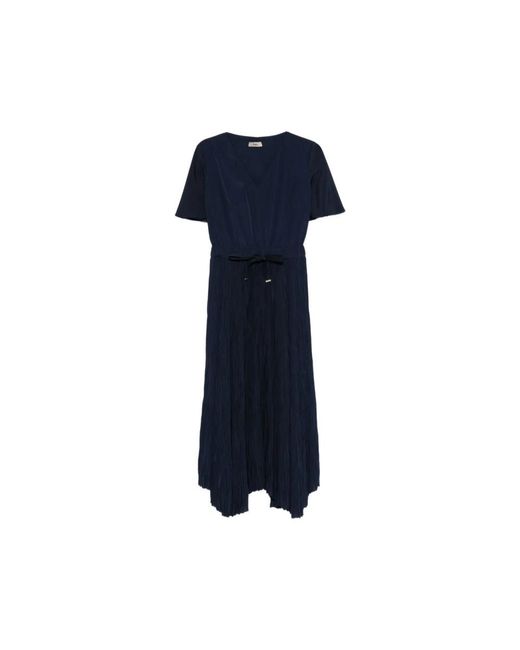 Herno Blue Midi Dresses
