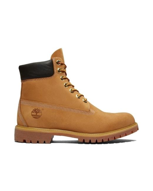 Timberland Brown Lace-Up Boots for men