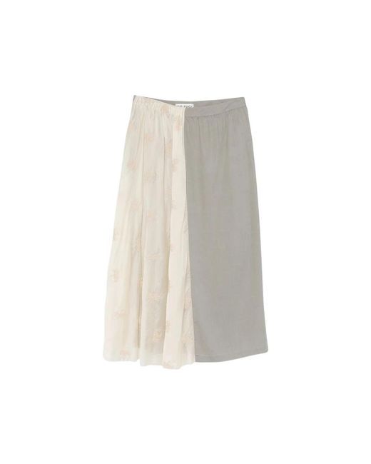 Our Legacy Panel Maxi Rok in het Gray