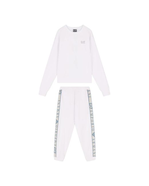 Training Sets EA7 en coloris White