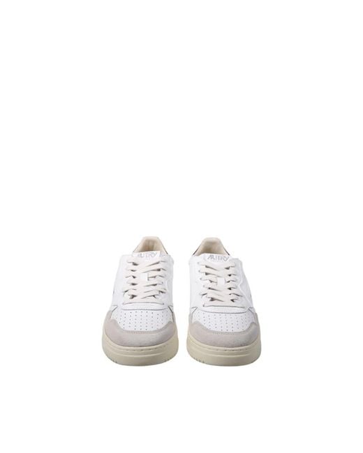Autry White Sneakers for men