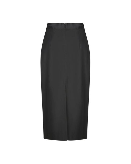 MSGM Midi Skirts in het Black