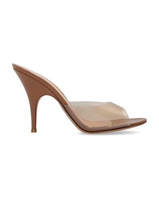 Gianvito Rossi White Sofia Mule 95
