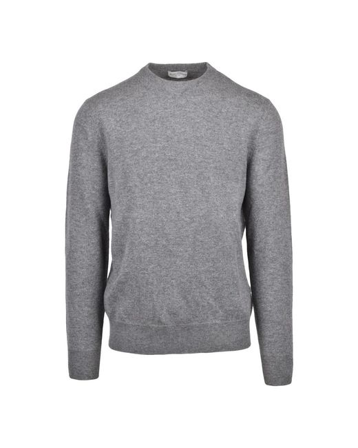 Ballantyne Gray Round-Neck Knitwear for men