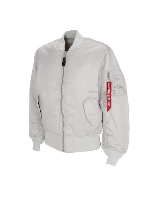 Bomber Jackets Alpha Industries de hombre de color Gray