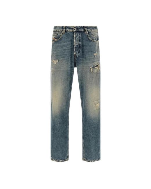 DIESEL Blue Slim Fit Jeans for men