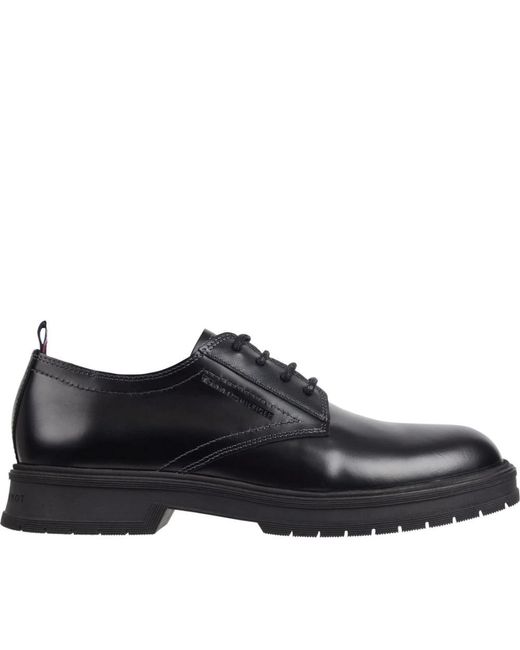 Tommy Hilfiger Black Business Shoes for men