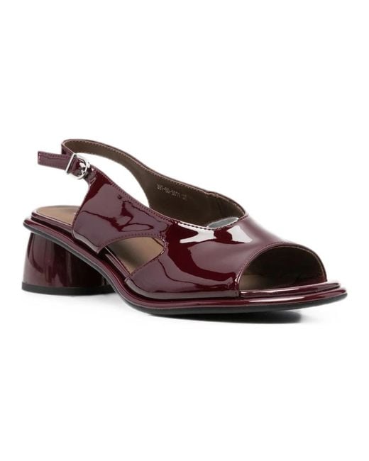 Linda Baumann Brown High Heel Sandals