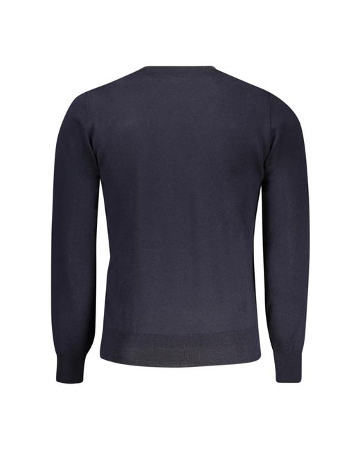 K-Way Blue Round-Neck Knitwear for men