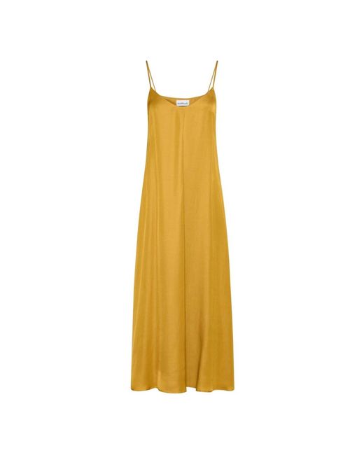 Marella Mllvoliera Slip Dress in het Yellow