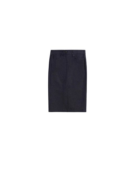 Max Mara Midi Skirts in het Blue