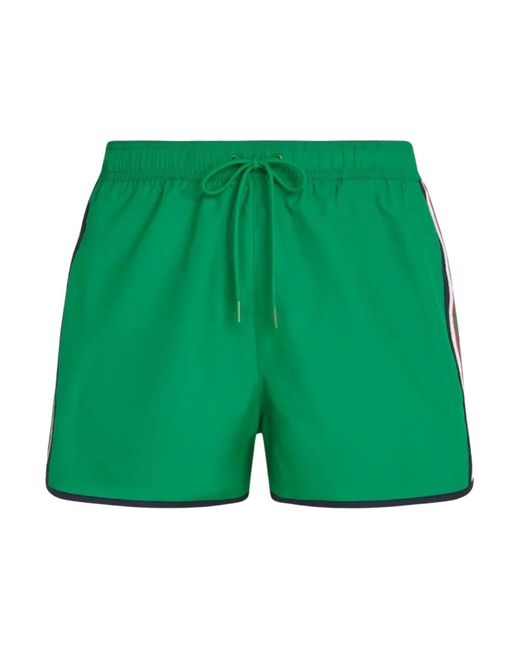 Beachwear Tommy Hilfiger de hombre de color Green