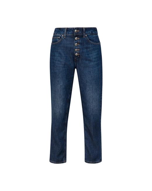 Dondup Blue Helle denim straight leg jeans