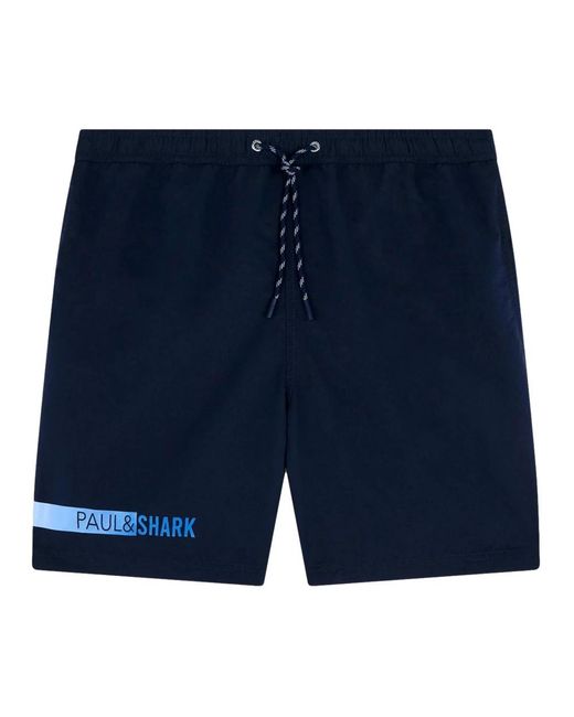 Paul & Shark Blue Casual Shorts for men