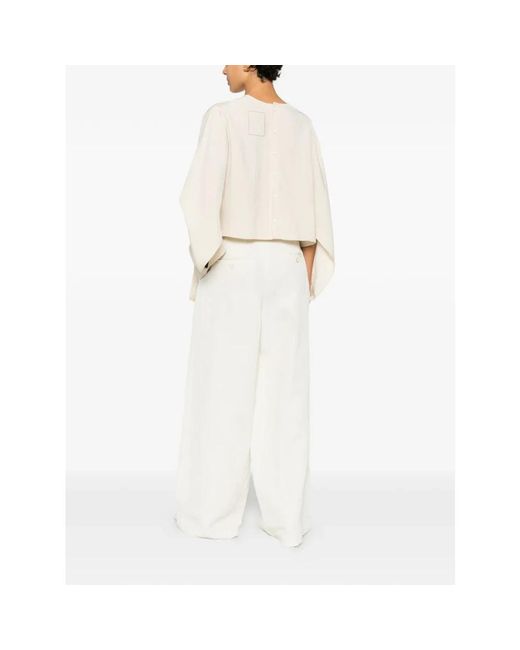 Uma Wang Tyler Top in het Natural