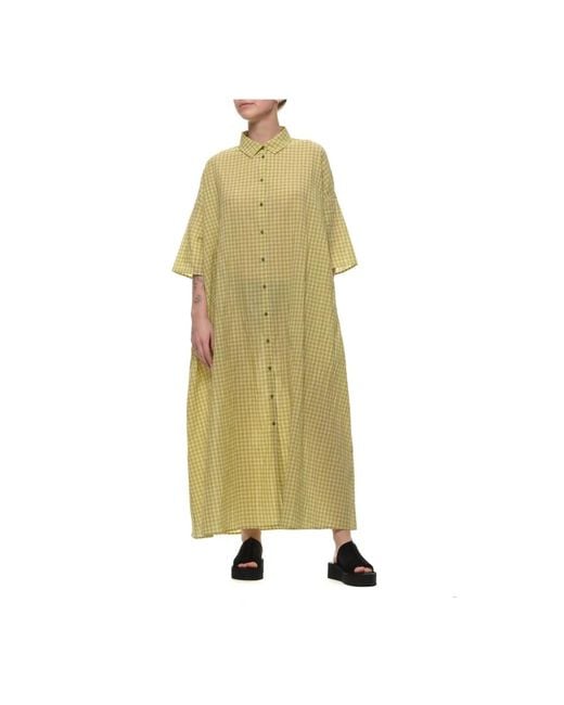 Apuntob Green Shirt Dresses