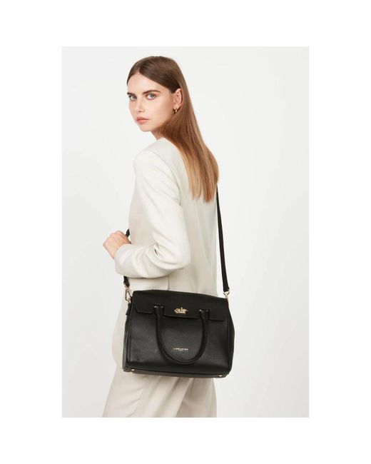 Lancaster Black Cross Body Bags