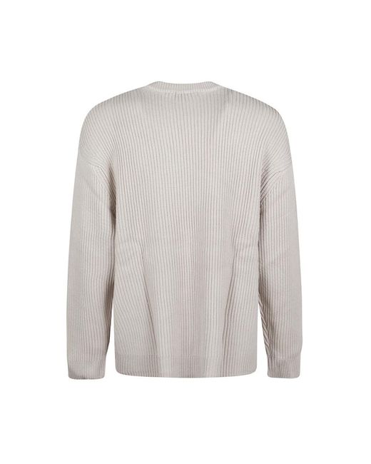 Entire studios Gray Round-Neck Knitwear for men