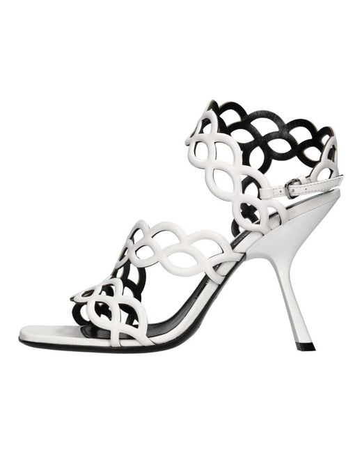 Sergio Rossi Black High Heel Sandals