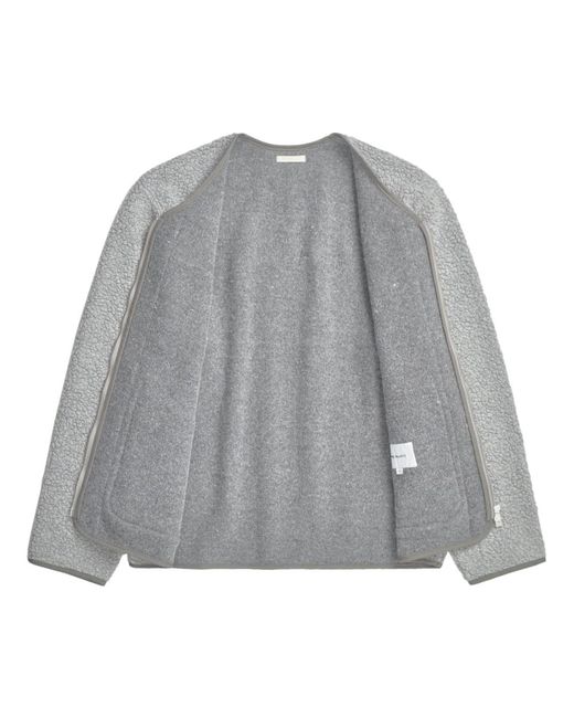 Norse Projects Jassen ,Grijs ,Wol Grijze Sherpa Wol Fleecejas in het Gray voor heren