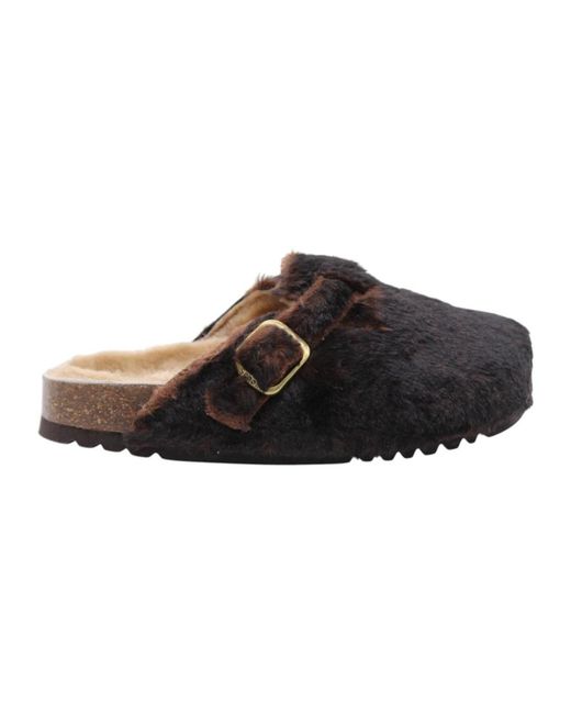 Scholl Schoenen ,Bruin ,Comfortabele Slipper Voor Dagelijks Gebruik in het Brown