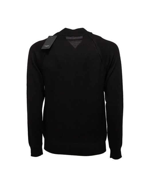Cardigans Paolo Pecora de hombre de color Black