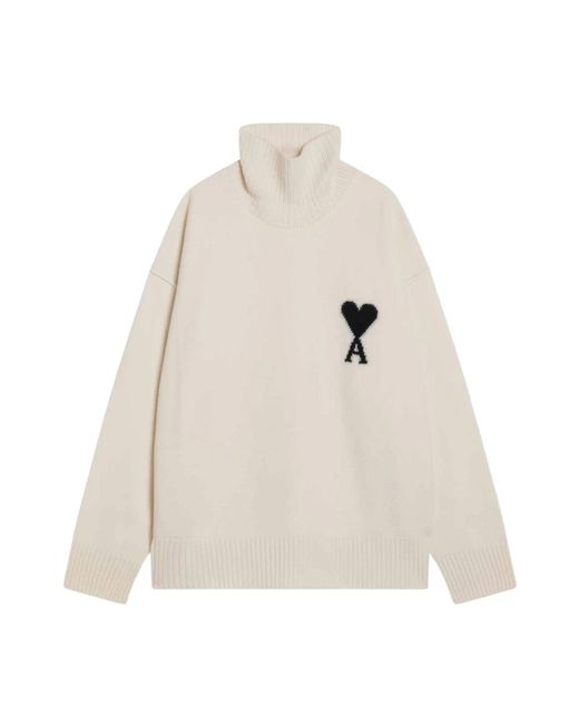 Turtlenecks AMI pour homme en coloris White