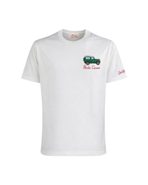 Mc2 Saint Barth White T-Shirts for men