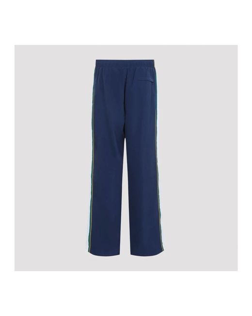 Casablanca Blue Wide Trousers for men