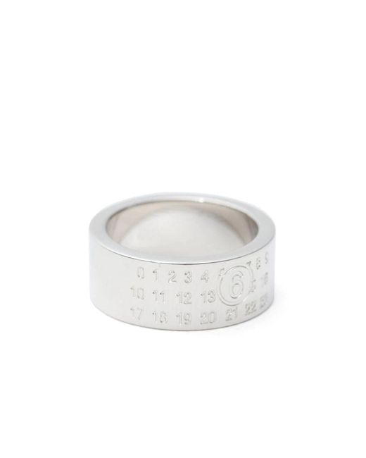 Accessories > jewellery > rings MM6 by Maison Martin Margiela pour homme en coloris White
