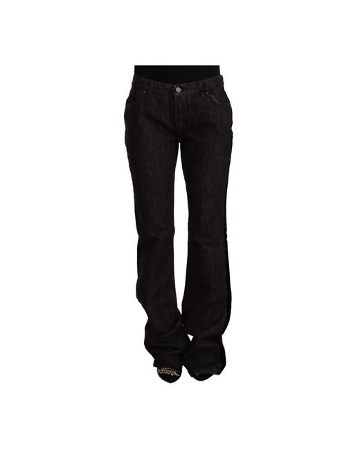 Gianfranco Ferré Black Wide Jeans