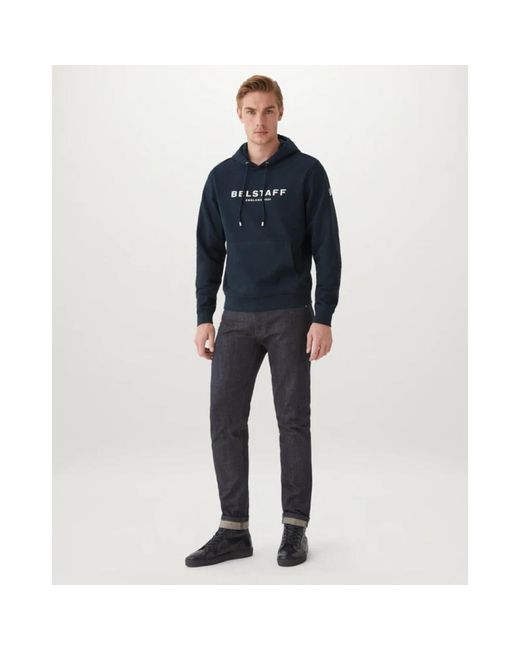 Belstaff Blue Hoodies for men