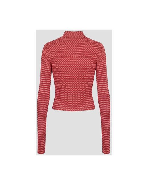 Jean Paul Gaultier Red Turtlenecks