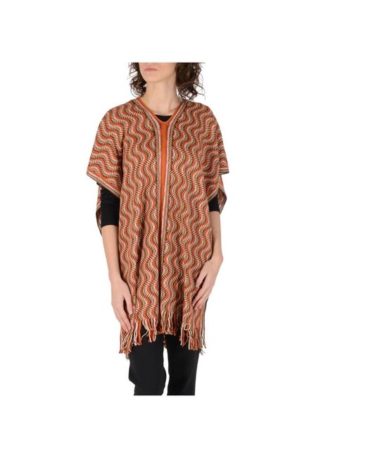 Missoni Brown Ponchos