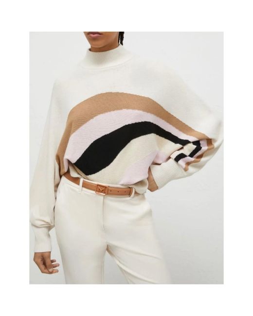 Marella White Turtlenecks