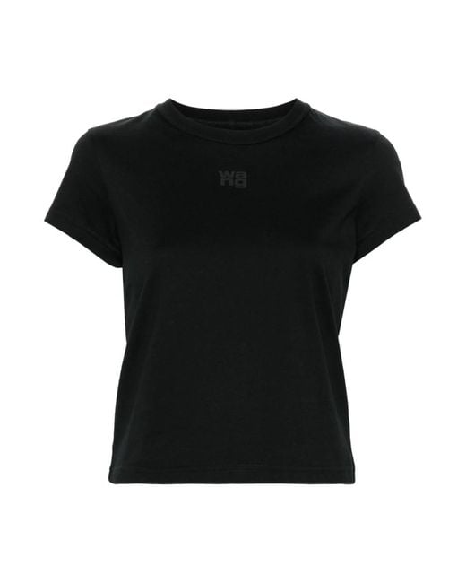 Alexander Wang Black T-Shirts
