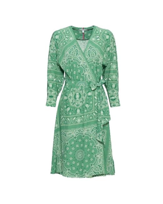 Tommy Hilfiger Green Midi Dresses