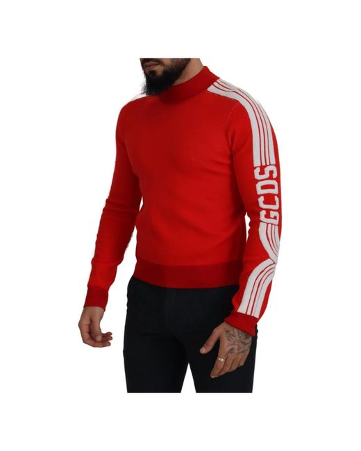 Gcds Turtlenecks in Red for Men Lyst