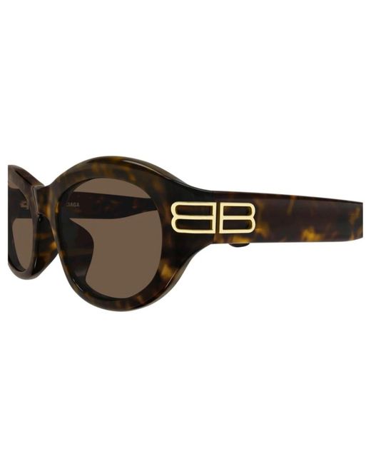 Balenciaga Brown Sunglasses