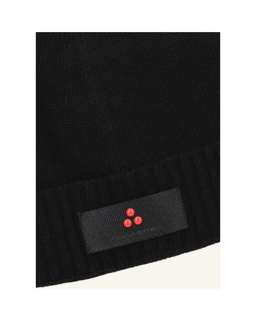 Peuterey Accessoires ,Zwart ,Wol Stijlvolle Zwarte Wintermuts in het Black voor heren