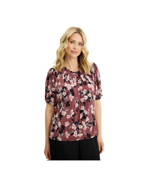 iN FRONT Blouses &Amp; Hemden in het Red