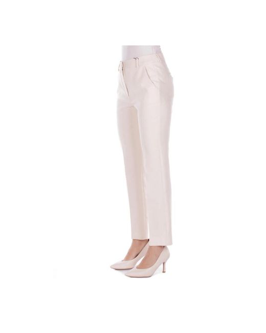 Weekend by Maxmara Rechte Broek in het Pink
