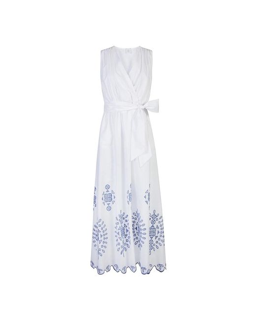 Midi Dresses di Eleventy in White