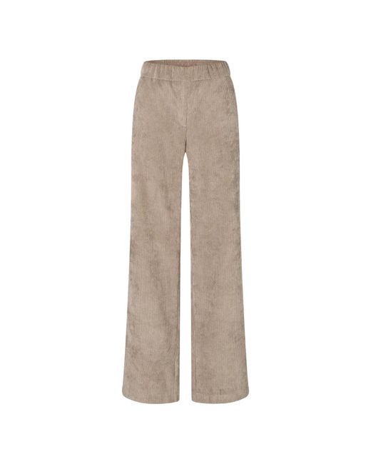 Wide Trousers M·a·c de color Gray