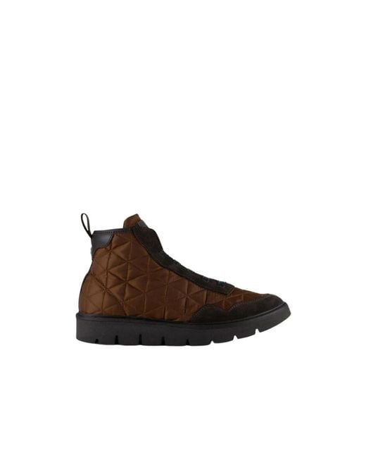 Pànchic Brown Lace-Up Boots