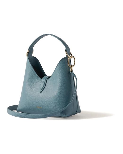 Furla Blue Shoulder Bags