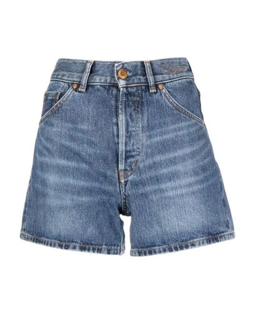 Chloé Blue Denim Shorts