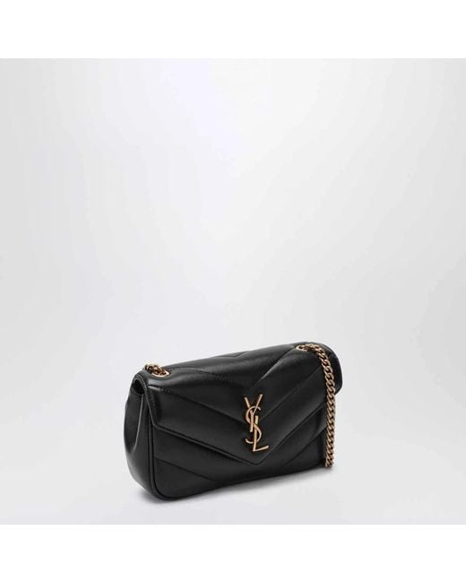 Saint Laurent Black Loulou Mini Bag