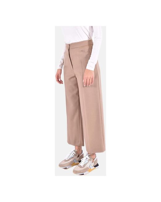 Max Mara Pink Wide Trousers