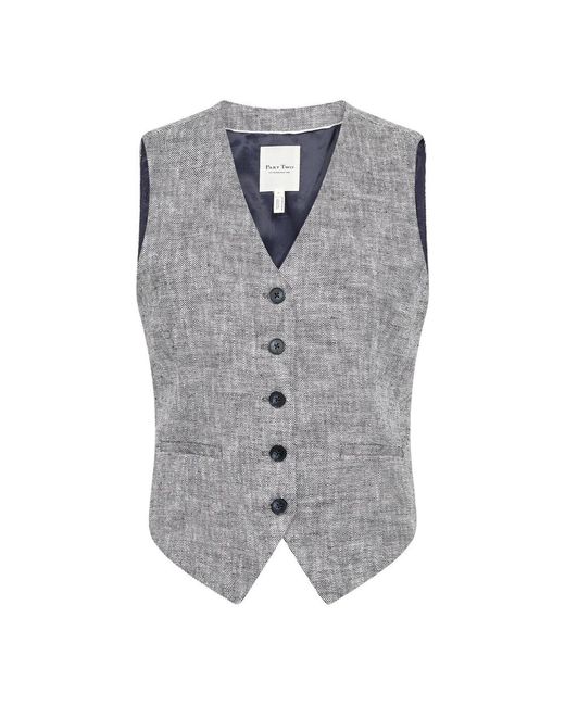 Vests di Part Two in Gray